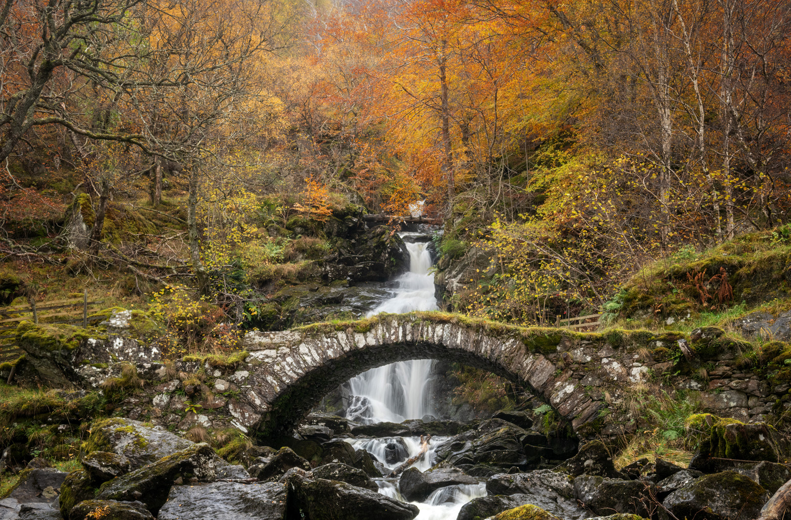 Autumn Crossing - Glenlyon - Andy Lock Photography